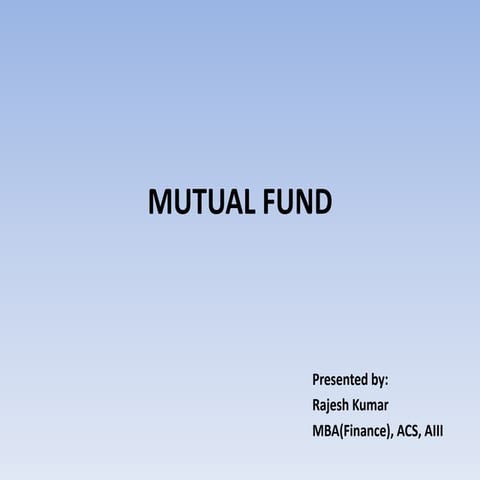 Mutual fund