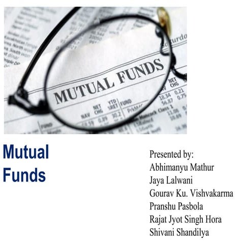 The Basics of a Mutual Fund