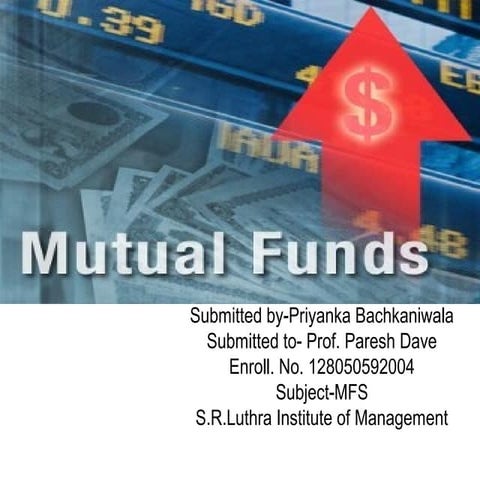 Mutual fund ppt