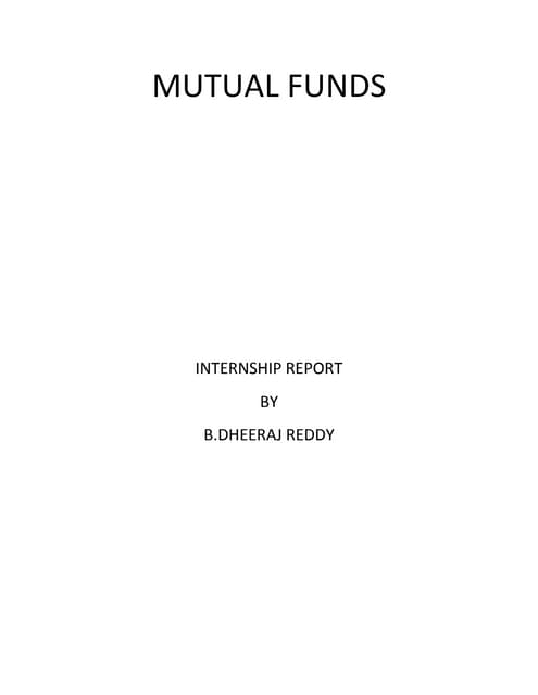 intMutual funds