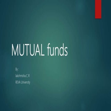Mutual funds