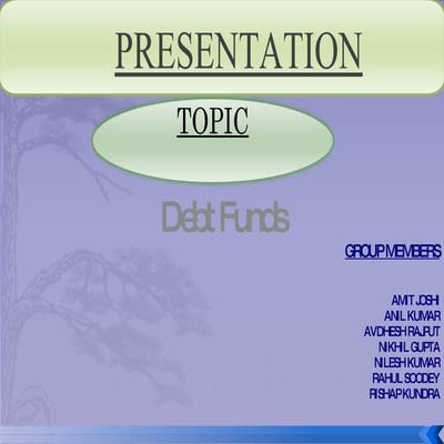 Mutual Funds Presentation