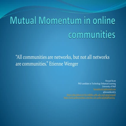 Mutual momentum