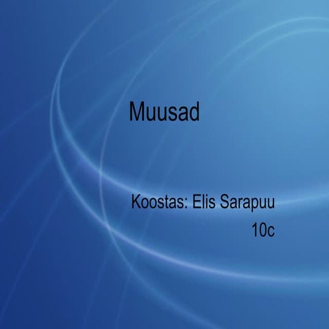 Muusad1 091213080053-phpapp01