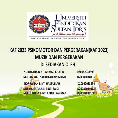 Muzik Dan Pergerakan