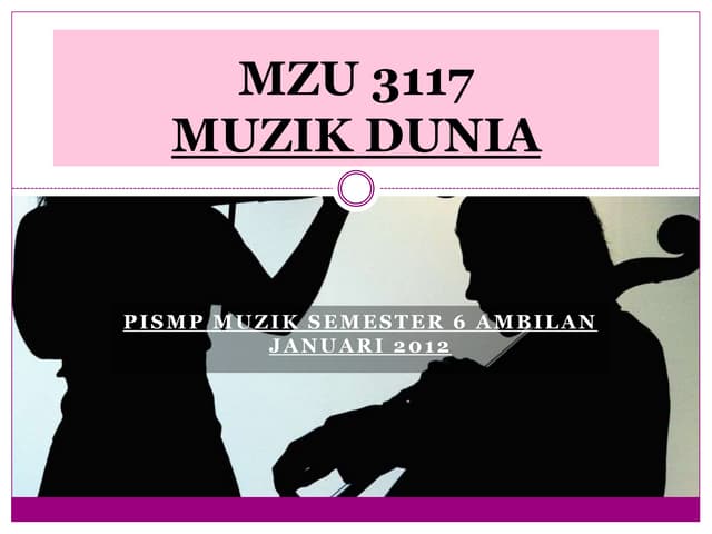 MZU 3117 MUZIK DUNIA