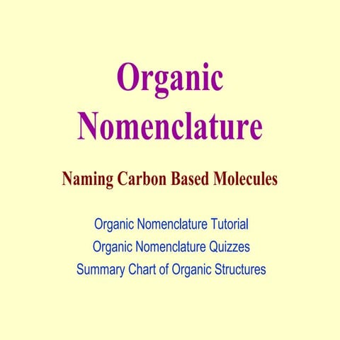10 organic nomenclature  notes