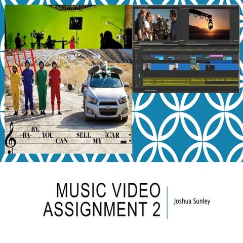 Music Video Assignment 2 Pro-Forma