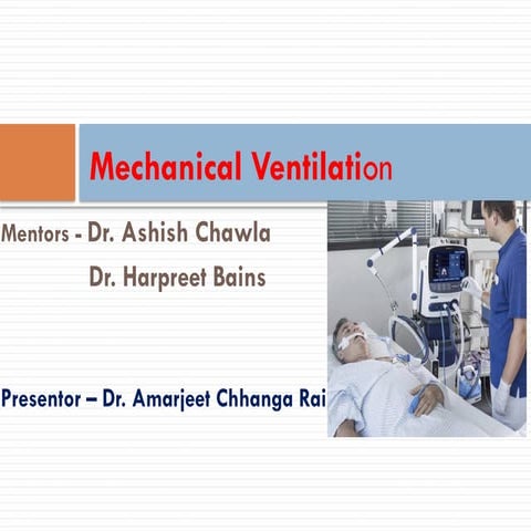 Mechanical ventilation by Amarjeet singh.pptx