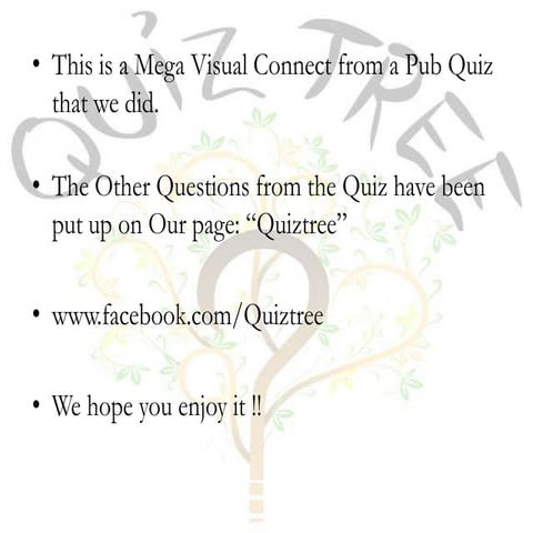 QuizTree Mega Visual Connect