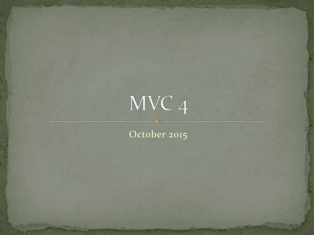 MVC 4