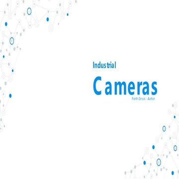 Machine Vision Cameras | PPTX