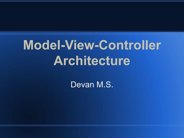Mvc devan