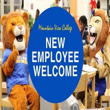 MVC New Employee Welcome