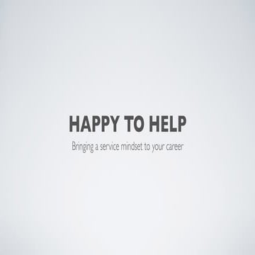 Happy to Help by Merci Victoria Grace, Partner, Lightspeed Venture Partners