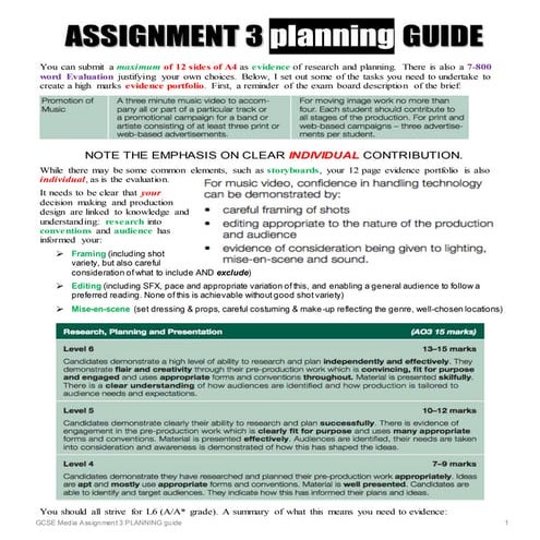 A2 media studies blog checklist | PDF