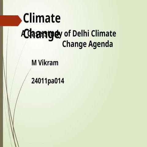 climate change of delhi impacts on climate and there effects