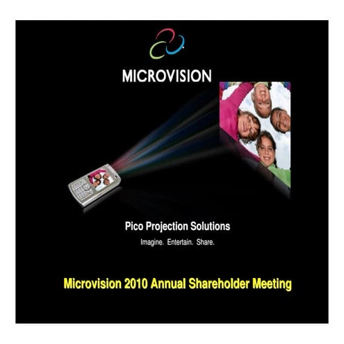Microvision ASM 2010 Highlights