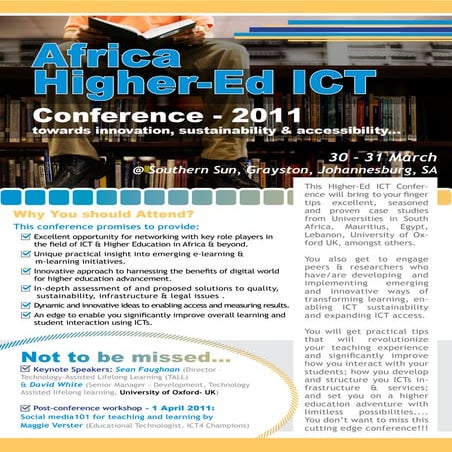 Africa Higher Ed ICT Conference