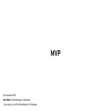 MVP (Minimum Viable Product)
