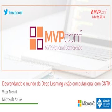 Desvendando o mundo da Deep Learning visão computacional com CNTK