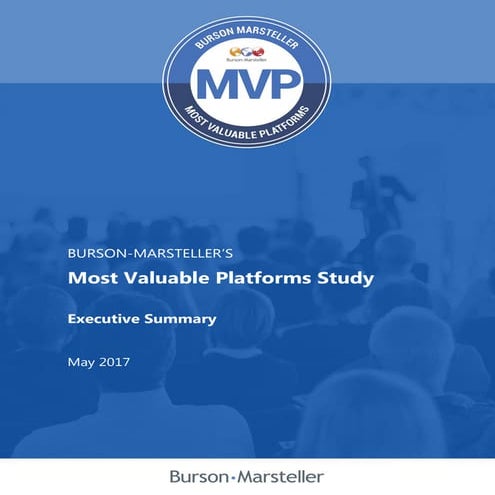 Most Valuable Platforms Executive Summary 