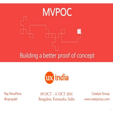 MVPOC - Minimum Viable Proof of Concept