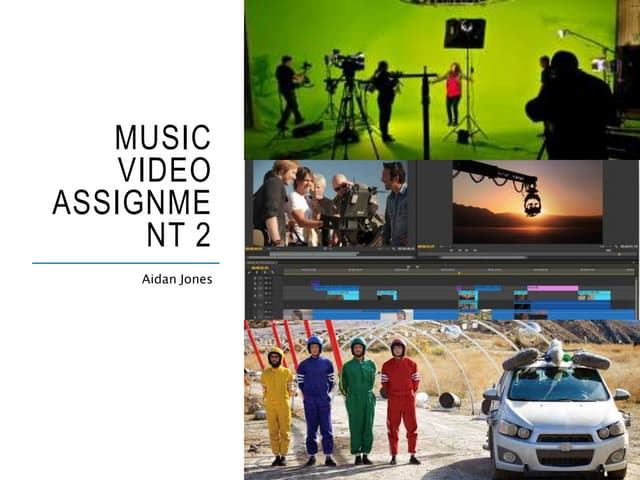 MV Production Assignment Form 2021