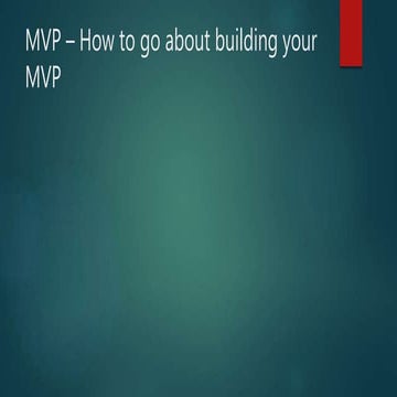 Mvp tools