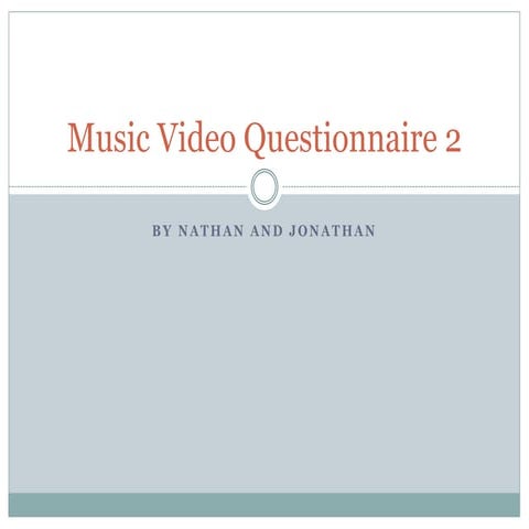 Mv questionnaire 2