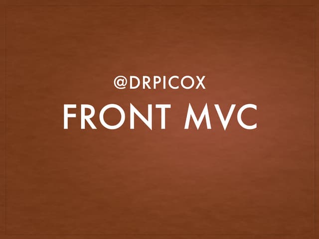MVS: An angular MVC