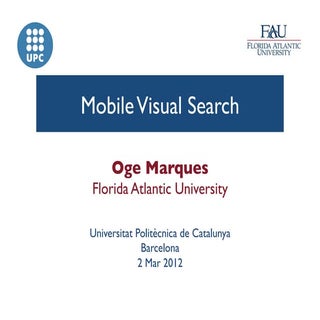 Mobile Visual Search