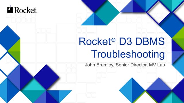 D3 Troubleshooting