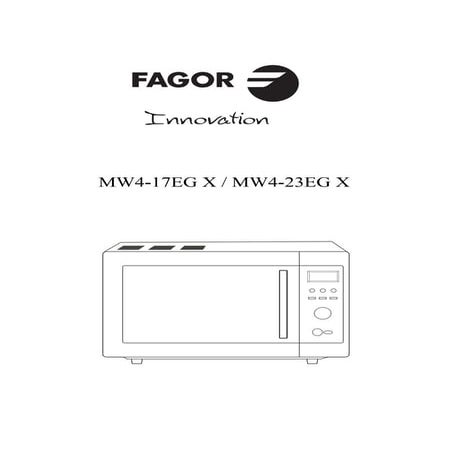 Mw4 17-23 egx (224-5-2) - Servicio Tecnico Fagor