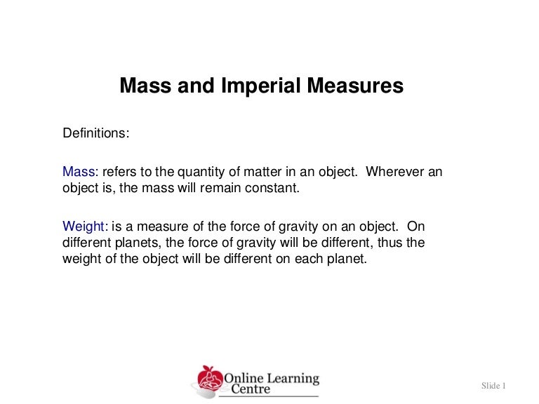 Mwa 10 4 3 Mass Imperial