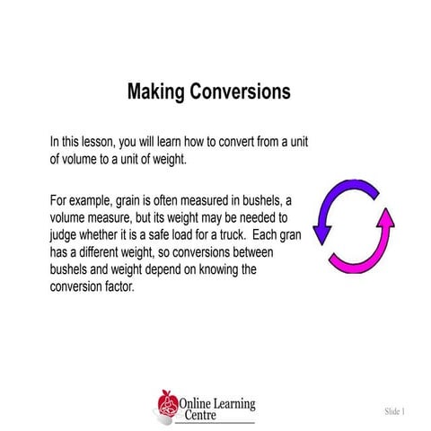 MWA 10 4.4 Conversions