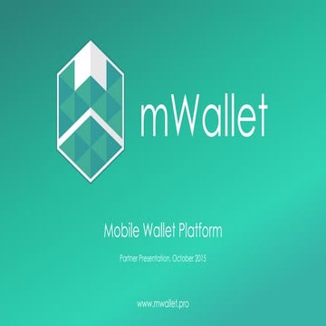 Mobile Wallet Platform 2015