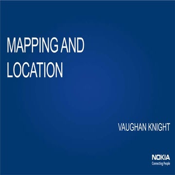 MWC/ADC 2013 Mapping and Location for Windows Phone