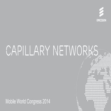 Capillary Networks integrates the machine and IoT devices as integral part of...