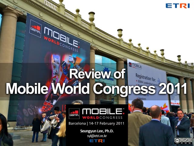 Review of Mobile World Congress 2011