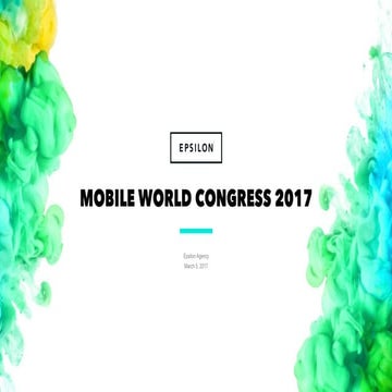 MWC 2017 recap
