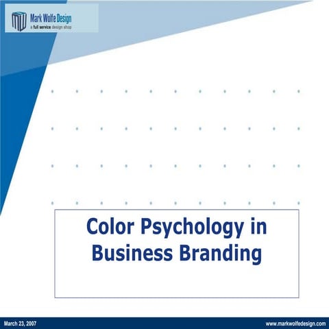 The Psychology of Color: How Colors Influence Behavior and Perception ...