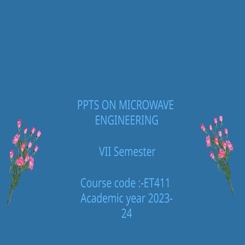 microwave engineering full FINAL ppt.pptx