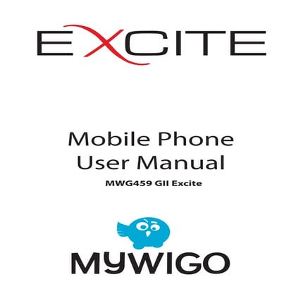 MyWiGo Excite II User Manual