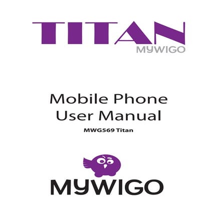 User Manual MyWiGo Titán