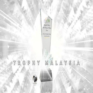 MWTA Crystal Trophies at Trophy-World Malaysia | Custom Trophies ...