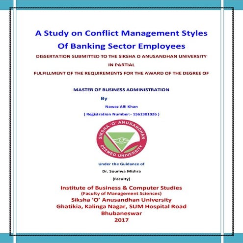 Conflict Management Styles