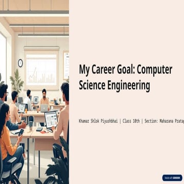 Why choose computer science | PPTX