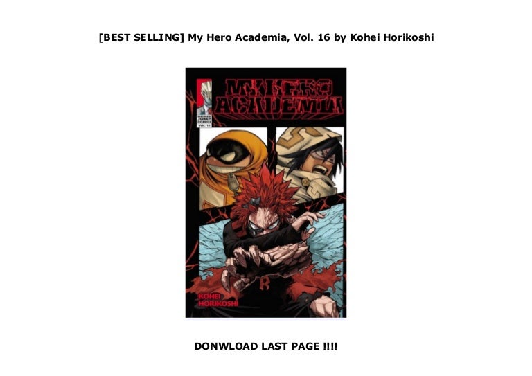 My Heros Academia Tome 16
