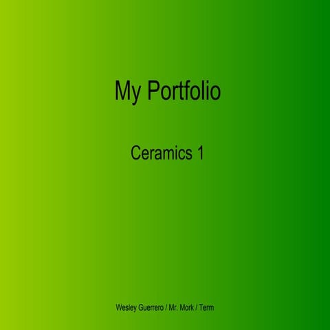 My Portfolio